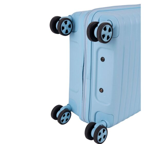 Cellini Bizlite Easy Access 55cm Spinner 840 Azure Blue Wheels