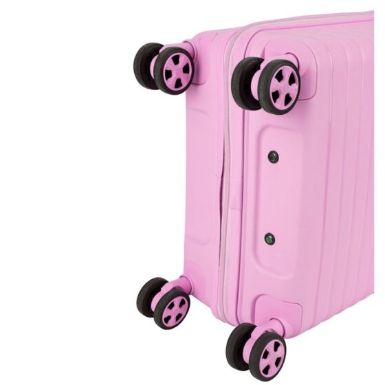 Cellini Bizlite Easy Access 55cm Spinner 840 Paradise Pink Wheels