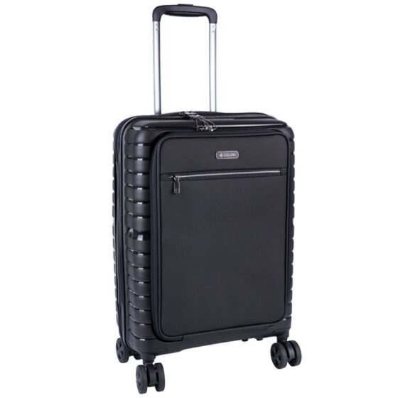 Cellini Bizlite Easy access 55cm Spinner 840 black front3qrtr jpg