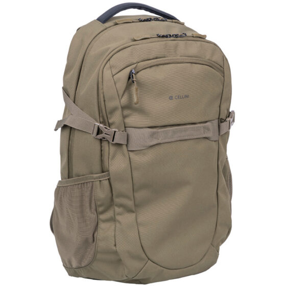 Cellini Eezipak 11248 backpack olive front3qrtr jpg