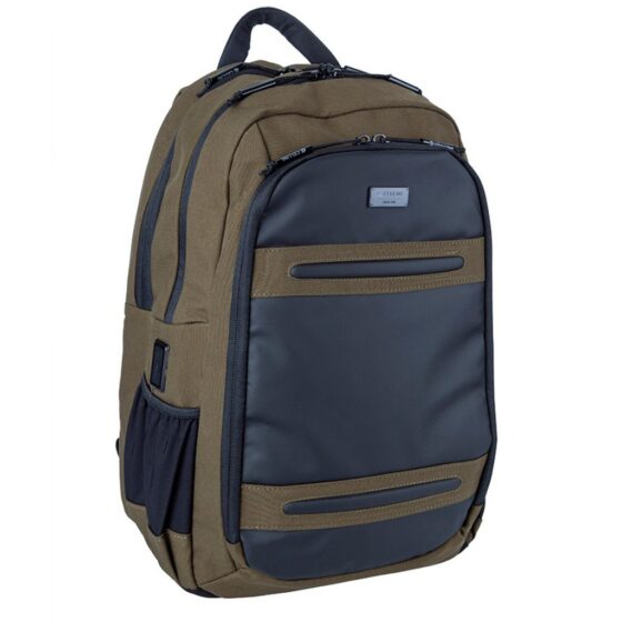 Cellini Explorer Digital Pro Backpack 49946 Olive Front3qrtr