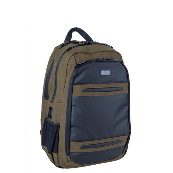 Cellini Explorer Digital Pro Backpack 49946 Olive Front3qrtr Primary