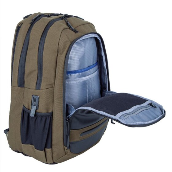 Cellini Explorer Digital Pro Backpack 49946 Olive Front Flap