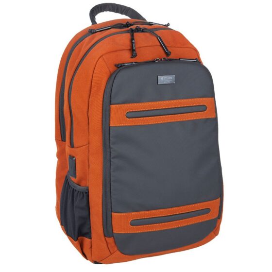 Cellini Explorer Digital Pro Backpack 49946 Rust Front3qrtr