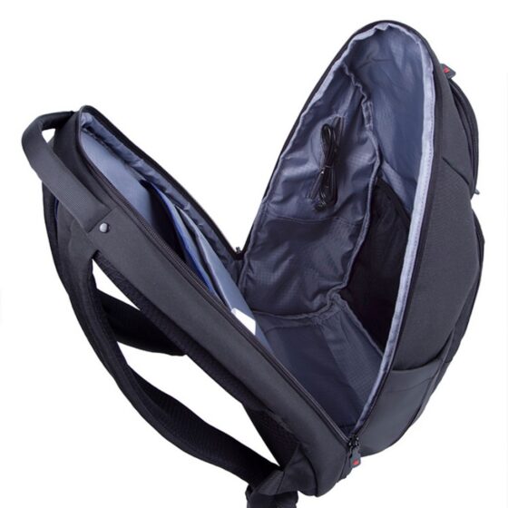 Cellini Explorer Mulit Pocket Backpack 49935 Black Interior1