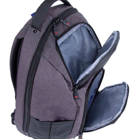 Cellini Explorer Mulit Pocket Backpack 49935 Grey Organiser