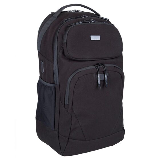 Cellini Explorer Pro Laptop Backpack Front Pouch 49951 Black Front3qrtr
