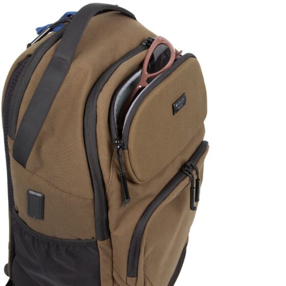 Cellini Explorer Pro Laptop Backpack Front Pouch 49951 Olive Guard Pocket