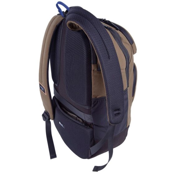 Cellini Explorer Pro Laptop Backpack Front Pouch 49951 Olive Rear3qrtr