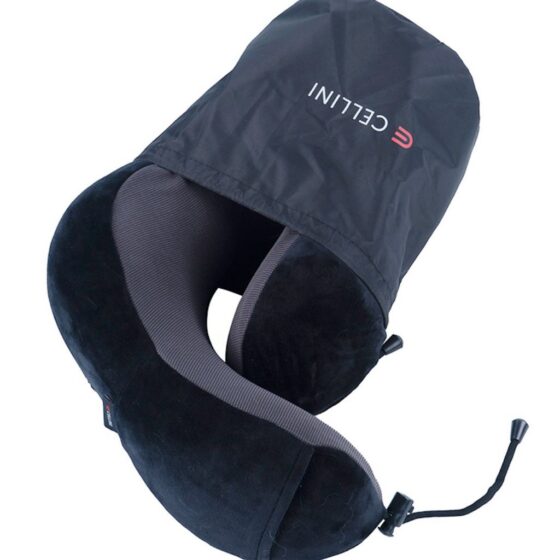 Cellini Folding Memory Pillow 33073 Black Pack Away