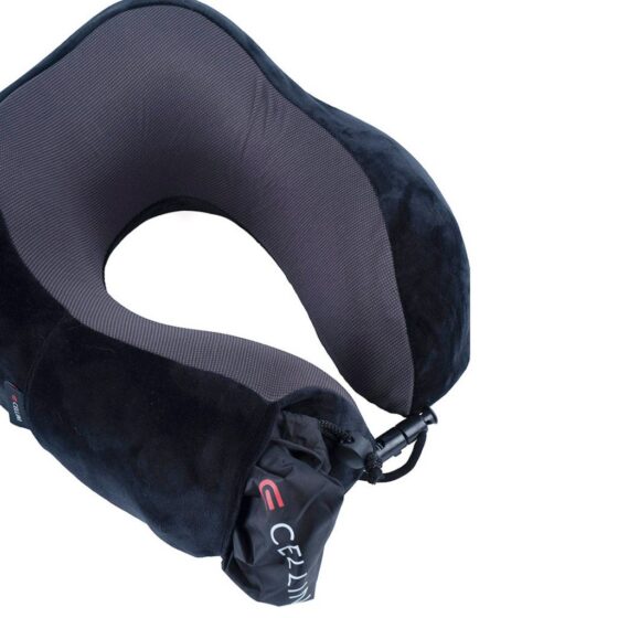 Cellini Folding Memory Pillow 33073 Black With Logo