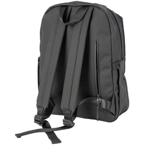 Cellini Hydro 00220 Backpack black rear stash pocket jpg