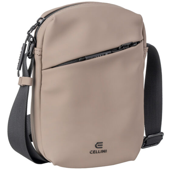 Cellini Hydro 00222 small sling taupe front jpg