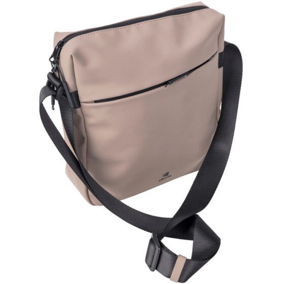 Cellini Hydro 00226 large crossbody taupe full sling jpg