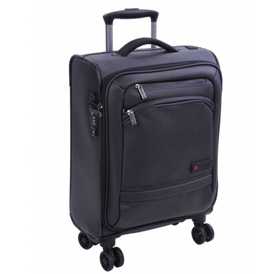 Cellini Luggage Origin Spinner 688 65 Denim Black front3qrtr jpg