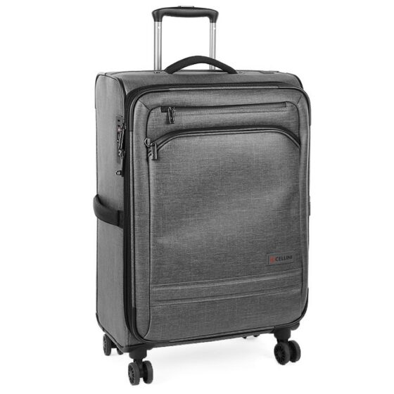 Cellini Luggage Origin Spinner 688 65 Slate Grey front3qrtr jpg