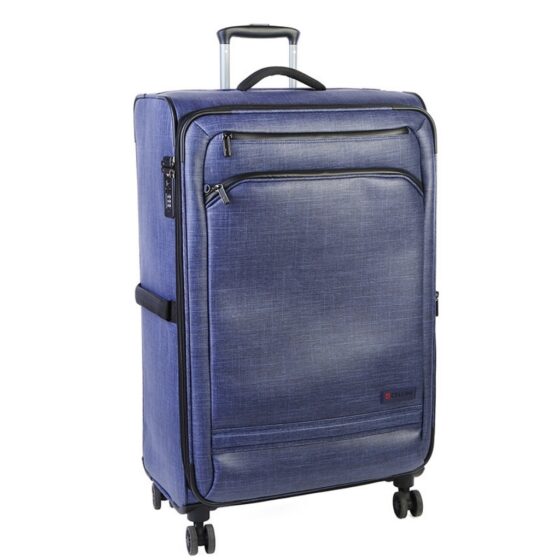 Cellini Luggage Origin Spinner 688 75 Denim Blue front3qrtr jpg