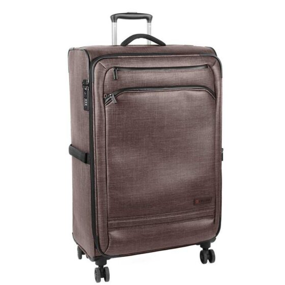 Cellini Luggage Origin Spinner 688 75 Hickory Brown front3qrtr jpg