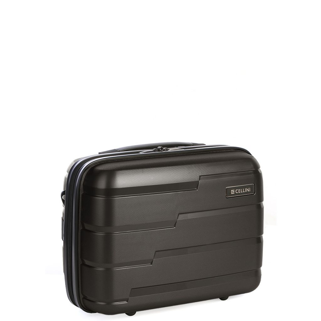 Cellini Microlite 86632 Beauty Vanity Case Black Front3qrtr Primary