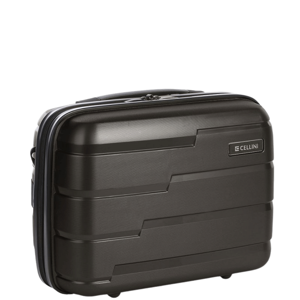 Cellini Microlite 86632 Beauty Vanity Case black front3qrtr primary transp