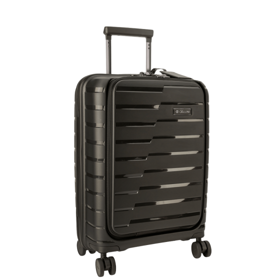 Cellini Microlite Biz hard front black transp