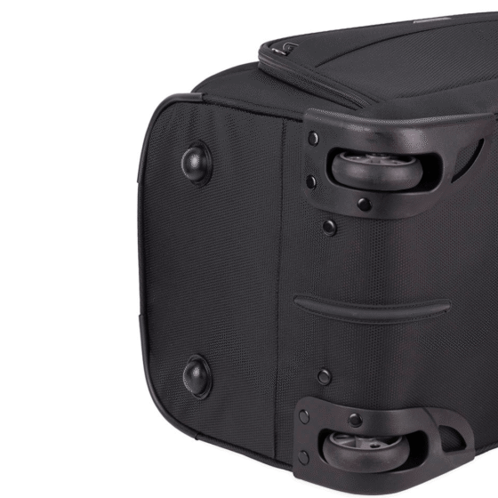 Cellini Microlite S 79951 Small TRolley Duffle black wheels png