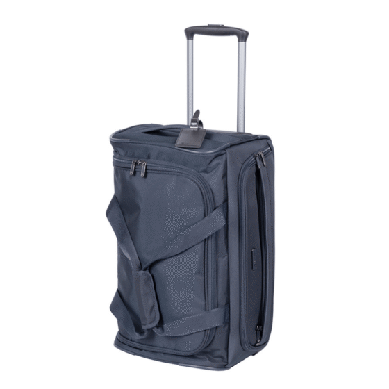 Cellini Microlite S 79951 Small TRolley Duffle ink blue front3qrtr png