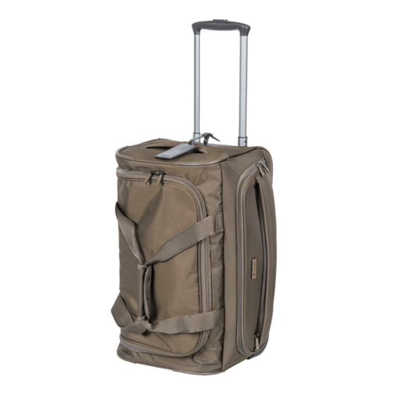 Cellini Microlite S 79951 Small TRolley Duffle sandalwood brown front3qrtr png