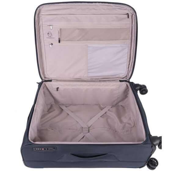 Cellini Microlite S 799 64cm MEdium check in spinner ink blue interior jpg