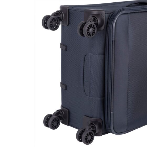 Cellini Microlite S 799 64cm MEdium check in spinner ink blue wheels jpg