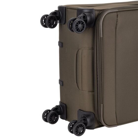 Cellini Microlite S 799 64cm MEdium check in spinner sandalwood brown wheels jpg