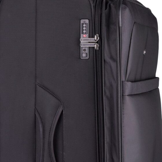 Cellini Microlite S 799 74cm Large check in spinner black TSA lock jpg