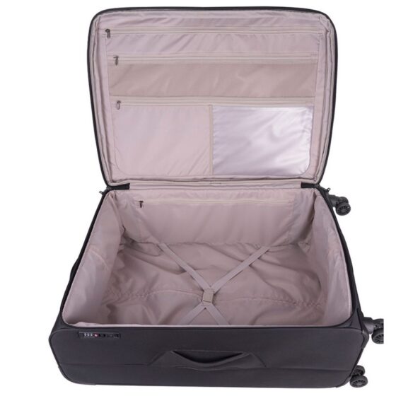 Cellini Microlite S 799 74cm Large check in spinner black interior jpg