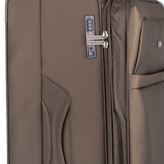 Cellini Microlite S 799 74cm Large check in spinner sandalwood brown TSA lcok jpg