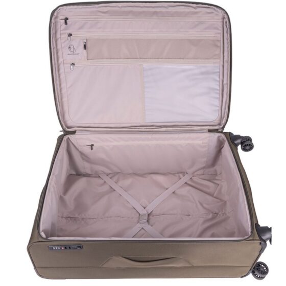 Cellini Microlite S 799 74cm Large check in spinner sandalwood brown interior jpg