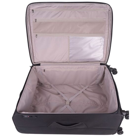 Cellini Microlite S 799 84cm Extra Large check in spinner black interior jpg