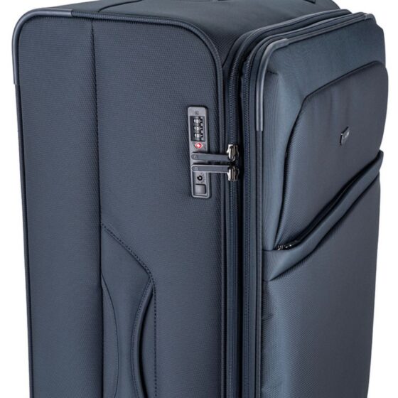 Cellini Microlite S 799 84cm Extra Large check in spinner ink blue TSA lock jpg