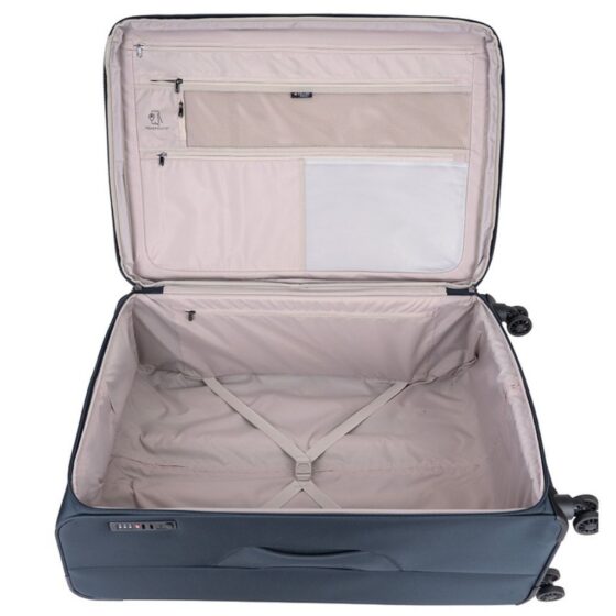 Cellini Microlite S 799 84cm Extra Large check in spinner ink blue interior jpg