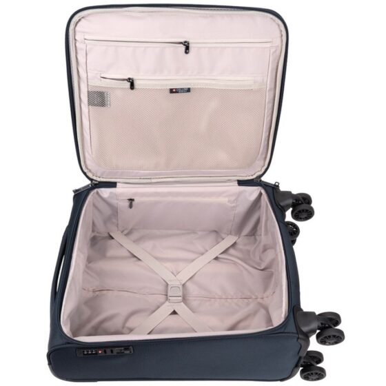 Cellini Microlite S 799 Carry on spinner ink blue interior jpg