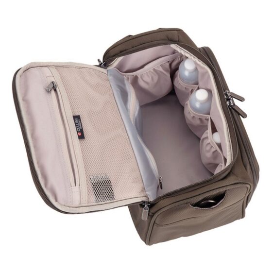 Cellini Microlite S Beauty Case 79932 Sandalwood brown interior jpg