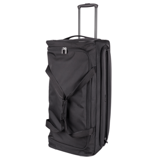 Cellini Microlite S Lrg trolley Duffle 79973 black front3qrtr png