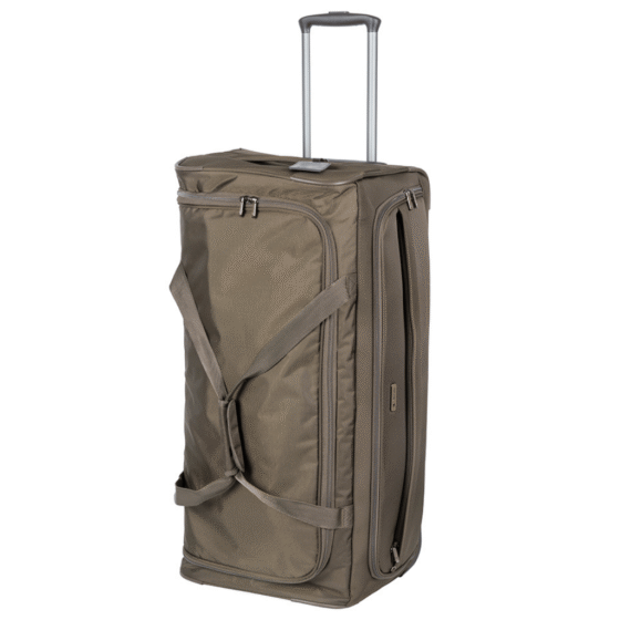 Cellini Microlite S Lrg trolley Duffle 79973 sandalwood brown front3qrtr png