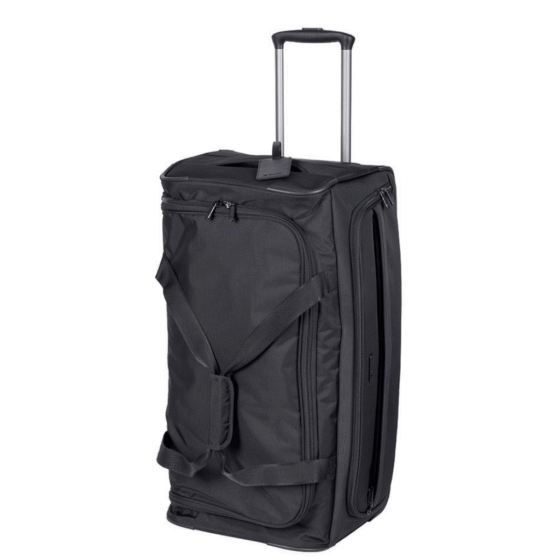 Cellini Microlite S Med trolley Duffle 79965 black front3qrtr png