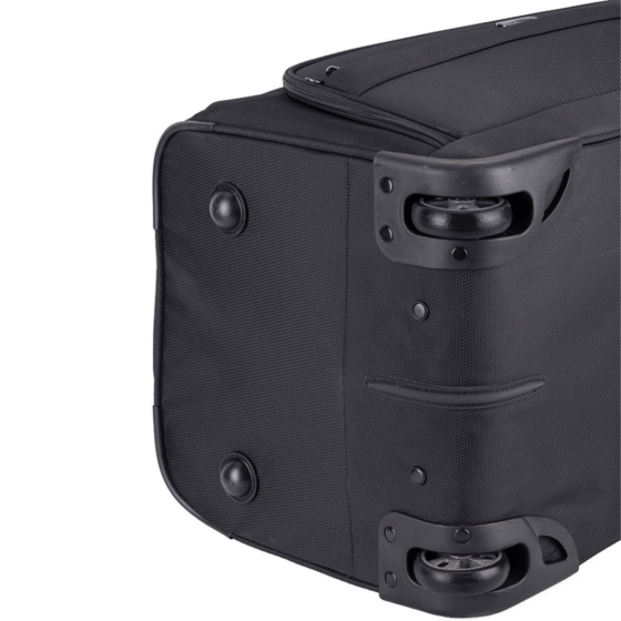 Cellini Microlite S Med trolley Duffle 79965 black wheels png