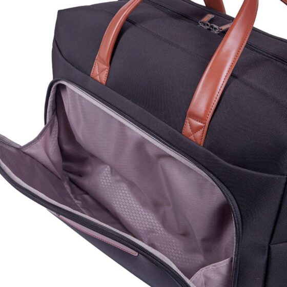Cellini Monte Carlo 36554 Carry On Duffle Black Front Pocket