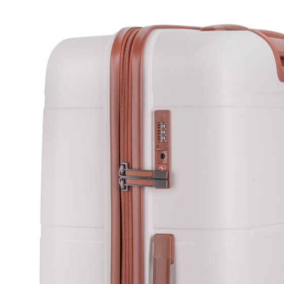 Cellini Monte Carlo PP 85575 Check in white TSA lock jpg