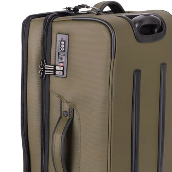 Cellini Nomad Trolley Luggage 273 Medium Green khaki TSA lock jpg