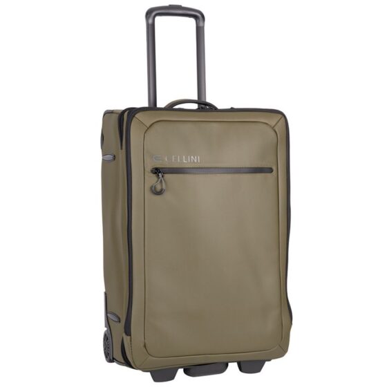 Cellini Nomad Trolley Luggage 273 Medium Green khaki front3qrtr jpg