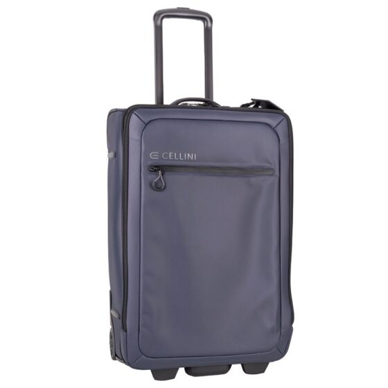 Cellini Nomad Trolley Luggage 273 Medium Navy front3qrtr jpg