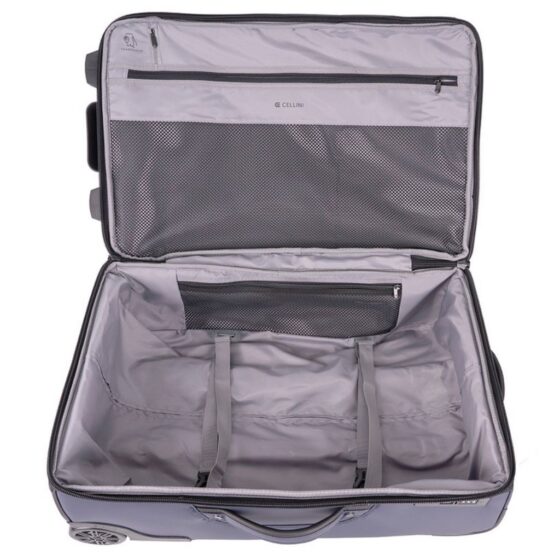 Cellini Nomad Trolley Luggage 273 Medium Navy interior1 jpg